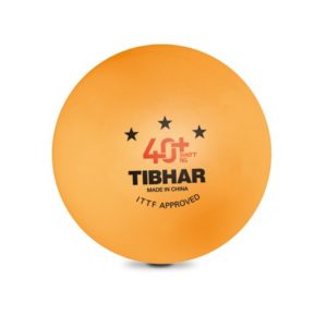 Tibhar 3 Sterne Bälle 40+ SYNTT NG (mit Naht) orange