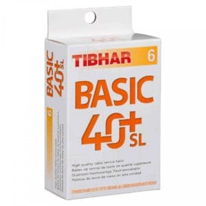 Tibhar Trainingsbälle 40+ SL 6er Verpackung