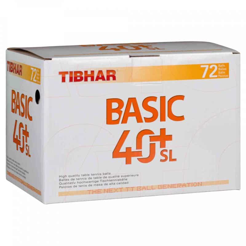 Tibhar Trainingsbälle 40+ SL 72er Karton