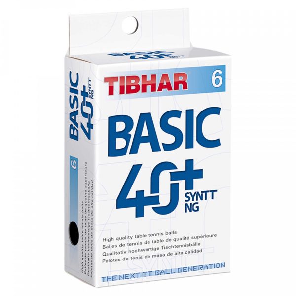 Tibhar Basic 40+ SYNTT NG 6 er Pack