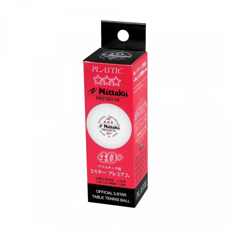 Nittaku Premium Bälle 3 Sterne 40+